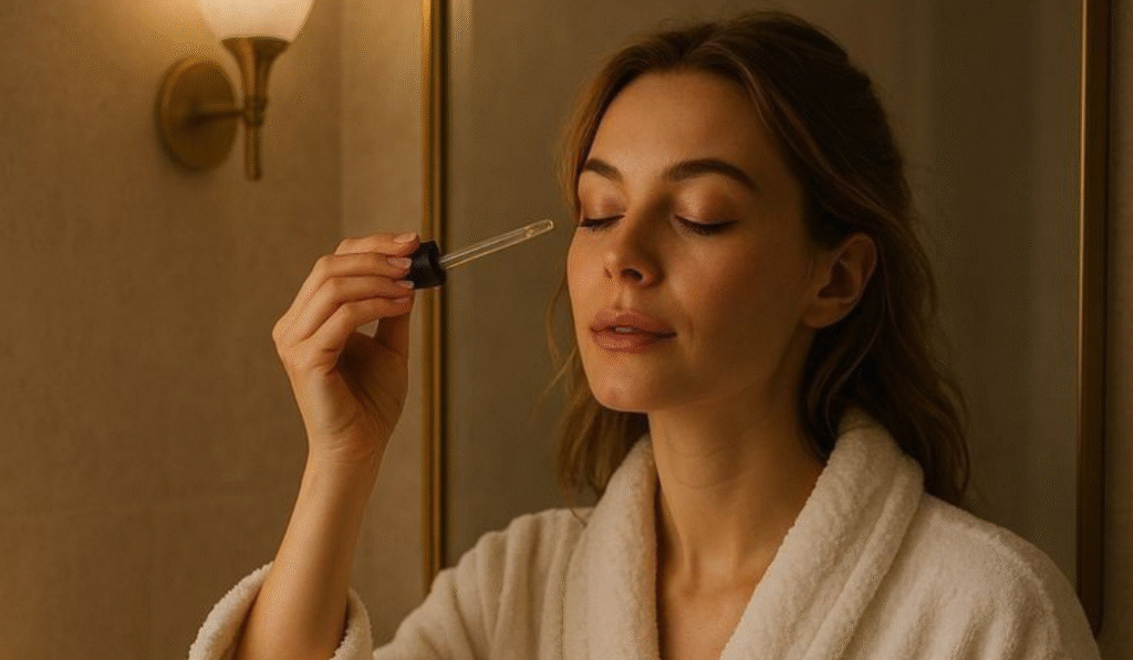 night skincare tips for glowing skin